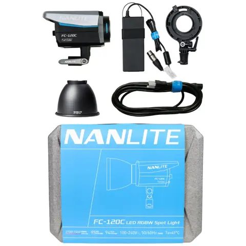 Nanlite FC-120C LED RGBW Spot Light - OUTLET
