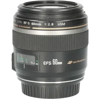 Tweedehands Canon EF-S 60mm f/2.8 Macro USM CM7327