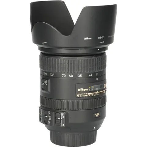 Tweedehands Nikon AF-S 18-200mm f/3.5-5.6G DX IF ED VR II CM7173