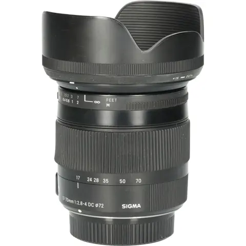 Tweedehands Sigma 17-70mm f/2.8-4.0 DC OS HSM Macro Contemporary Nikon CM7358