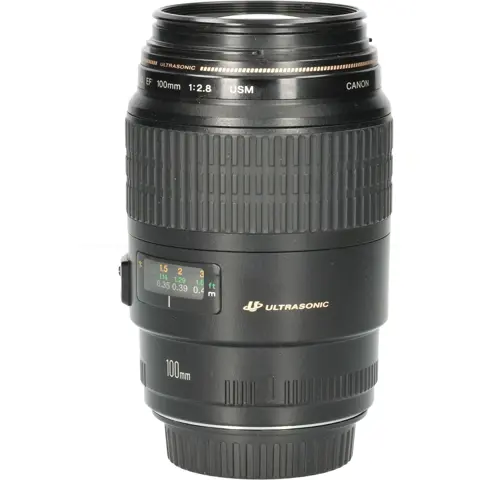 Tweedehands Canon EF 100mm f/2.8 Macro USM CM7712