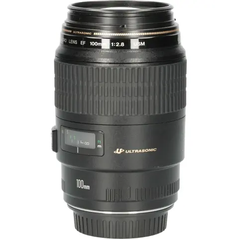 Tweedehands Canon EF 100mm f/2.8 Macro USM CM7320