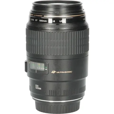 Tweedehands Canon EF 100mm f/2.8 Macro USM CM7363