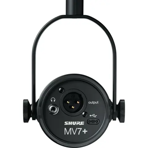 Shure MV7+ SPEECH Microphone Black