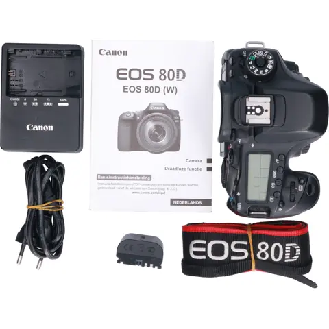 Tweedehands Canon EOS 80D Body CM7217
