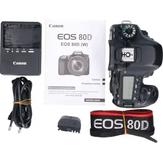 Tweedehands Canon EOS 80D Body CM7217