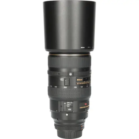Tweedehands Nikon 80-400mm f/4.5-5.6 AF-D VR ED CM7126