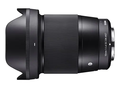 Sigma 16mm f/1.4 DC DN Contemporary Sony E