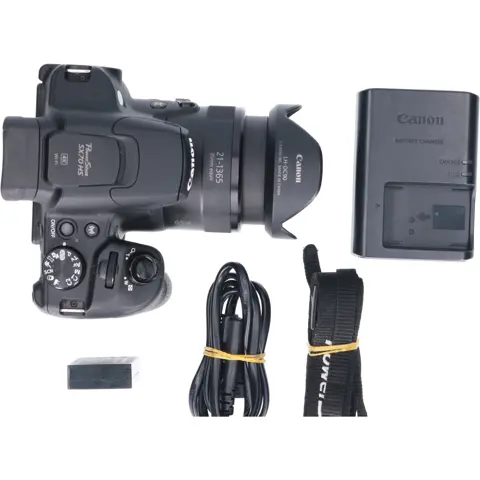 Tweedehands Canon PowerShot SX70 HS Black CM7251