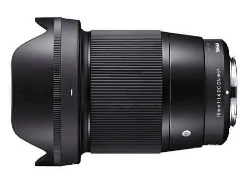 Sigma 16mm f/1.4 DC DN (C) Nikon Z-Mount