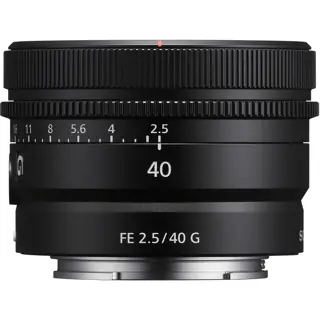 Sony 40mm f/2.5 G