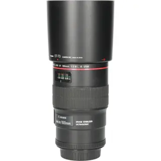 Tweedehands Canon EF 100mm f/2.8L IS Macro USM CM7609