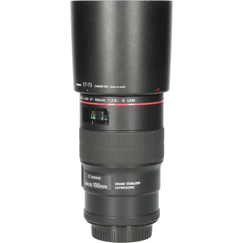 Tweedehands Canon EF 100mm f/2.8L IS Macro USM CM7698