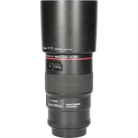 Tweedehands Canon EF 100mm f/2.8L IS Macro USM CM7435