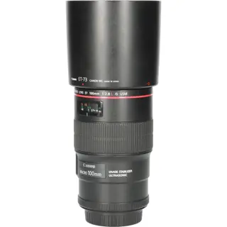 Tweedehands Canon EF 100mm f/2.8L IS Macro USM CM7435