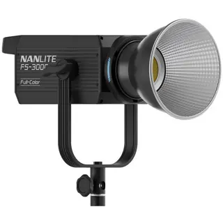 Nanlite FS-300C LED RGBW Spot Light Dual Kit Softbox And Lightstand