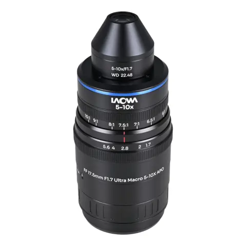 Laowa Aksen 17.5mm f/1.7 5-10X Ultra Macro APO - Fuji X