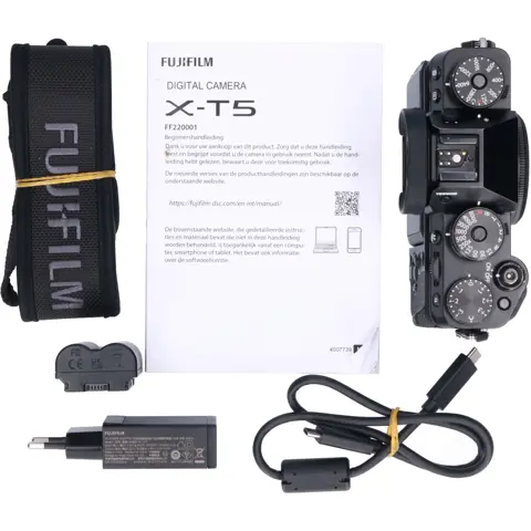 Tweedehands Fujifilm X-T5 Body Black CM7553