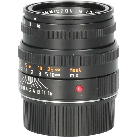 Tweedehands Leica Summicron-M 50mm f/2.0 Zwart CM7171