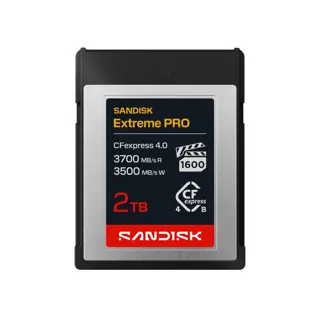 SanDisk CFexpress Extreme Pro 2TB (4.0 / Type B / 3.700.MB/s)
