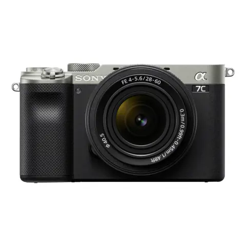 Sony A7C Zilver + 28-60mm