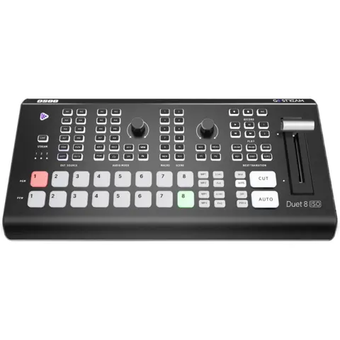 Osee Live Streaming Switcher ISO + 14inch Scherm (GS-DUET8-ISO-Kit)