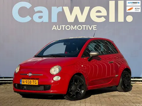 Fiat 500 0.9 TwinAir|Airco|ElektrischeRamen|HalfLeder|LMV|Isofix|Apk tot 25-06-2027|