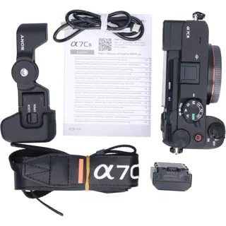 Tweedehands Sony A7CR Body Black CM7632