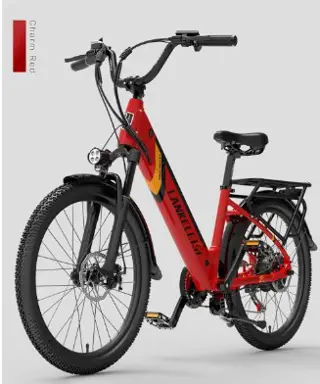 LANKELEISI ES500PRO Electric Bike 500W Motor 48V 16Ah Batter