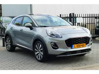 Ford Puma 1.0 EcoBoost Hybrid Titanium X. Panodak, Adap Cruise, B&O, Haak 1100kg, Stoel&StuurVerw, 1