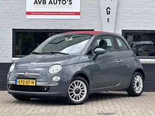 Fiat 500 C 1.2 Lounge Cabrio Airco PDC Half Leder