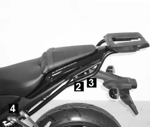 TOPKOFFERDRAGER Honda CB 1000 R 2008 - 2016