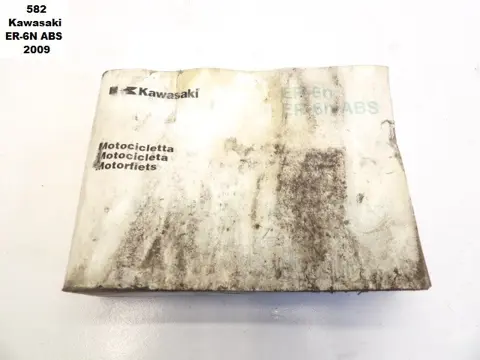 INSTRUCTIEBOEKJE Kawasaki ER 6 2009 - 2011