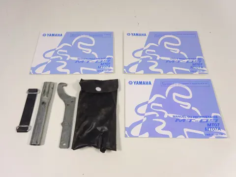 INSTRUCTIEBOEKJE Yamaha MT 07 2014 - 2017