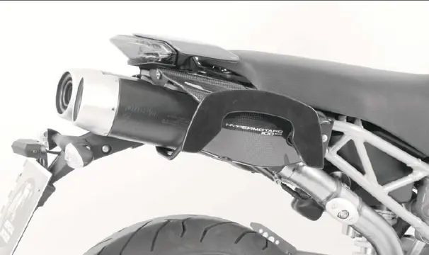 KOFFERBEUGELSET Ducati Hypermotard 1100 2007 - 2010 / 2010