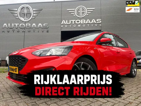 Ford Focus 1.0 Hybrid ST Line NLAUTO+1EIG+PANORAMADAK+LED+NAVI+CLIMATE CONTROL+PARKEERSENSOREN+INCL 