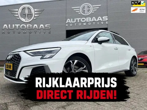 Audi A3 Sportback 35 TFSI 150pk S-Line AUTOMAAT+1eig+PANORAMADAK+FULL LED+CAMERA+LEDER+STOELVERWARMI