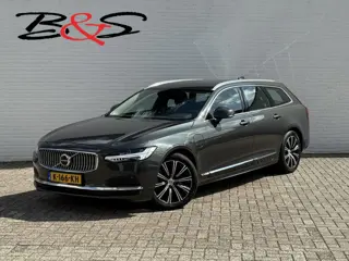 Volvo V90 2.0 T6 PHEV AWD SOH85% Automaat Adaptive cruise Climate Stuur-stoelverwarming Leer Apple /