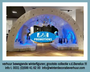 verhuur winter wonderland aankleding enschede hengelo info@winterdecoratieverhuur.com