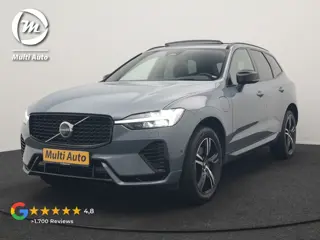 Volvo XC60 T6 AWD R-Design PHEV 340pk Dealer O.H. | Panodak | Adaptive Cruise | Head Up | 360 Camera