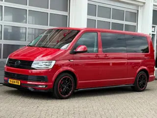 VOLKSWAGEN TRANSPORTER 2.0 TDI 204PK L2H1 Bulli Highline DC Aut. Navi Camera Trekhaak 2x schuifdeur DB-riem vv!