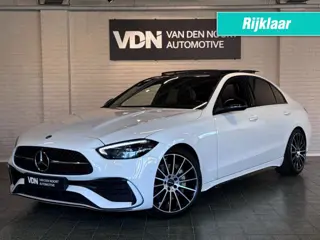 MERCEDES-BENZ C-KLASSE 180 AMG Line Night BTW Pano Camera Stoelv Alcantara 19''