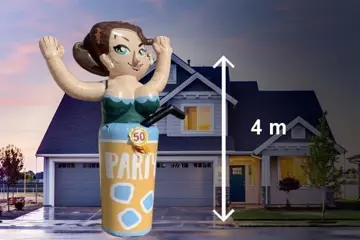 Sarah Pop op Glas Party te huur, landelijke bezorging mogeli