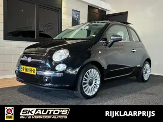 FIAT 500 1.2 LOUNGE l NAP l KANTEL/SCHUIF DAK l AUTOMAAT l LMV l 
