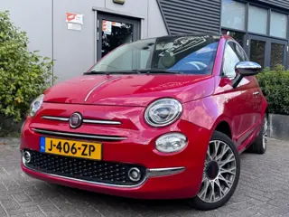FIAT 500 POPSTAR / PANORAMADAK / HALF LEDER / 2018 / 64DKM