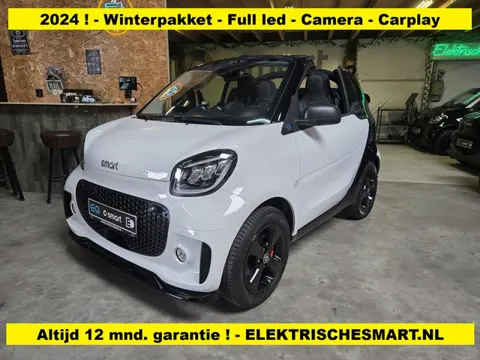 Smart Fortwo cabrio EQ Comfort PLUS - 22 kWh snellader - Winterpakket met stoel- en stuurverwarming 