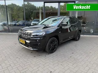 JEEP COMPASS 4XE 190 PHEV Night Eagle S,LED,Leer,Drivers Assistant,Carplay,Camera,Keyless,