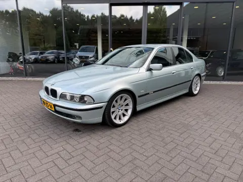 BMW 5-SERIE 528I EXECUTIVE,Leer,Clima,Cruise,Carplay,Orig NL, Zeer goede staat