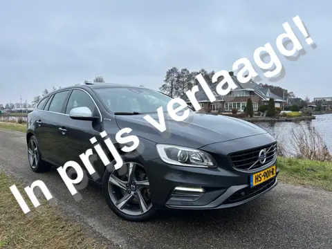 Volvo V60 2.4 D6 Twin Engine R-Design Schuifdak/ Afneembare Trekhaak / Vol Opties!