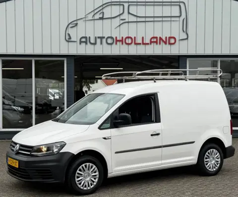 VOLKSWAGEN CADDY 2.0 TDI 55KW 75PK EURO 6 AIRCO/ TREKHAAK/ RVS IMPERIAAL/ ORIGINEEL AUDIO/ 100% DEALERONDERHOUDEN